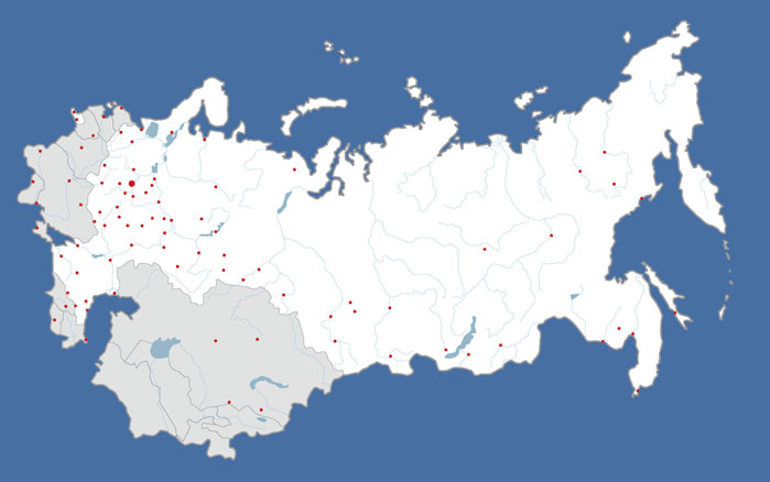 Map Of Ussr. This map displays the