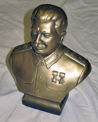 Bust of Stalin. Courtesy of the Gulag Museum at Perm-36.
